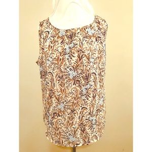 Ann Taylor Multicolor Tank Top, LP